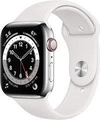 Apple Watch Series 6 44mm Stainless Steel GPS Cellular LTE WiFi