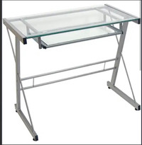 WALKER EDISON GLASS DESK BRAND NEW IN BOX