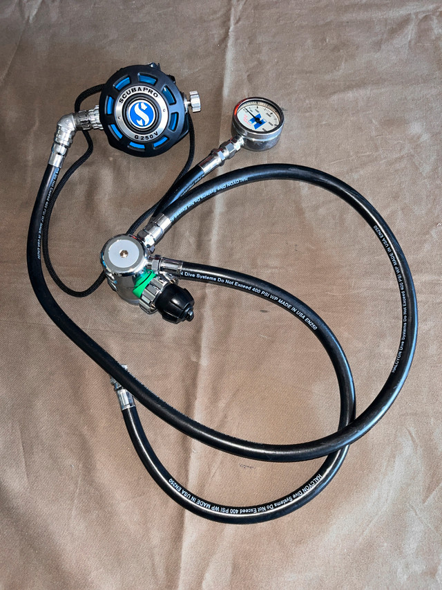 SCUBA DIVING SIDEMOUNT REGULATORS SETUP in Water Sports in Edmonton - Image 3