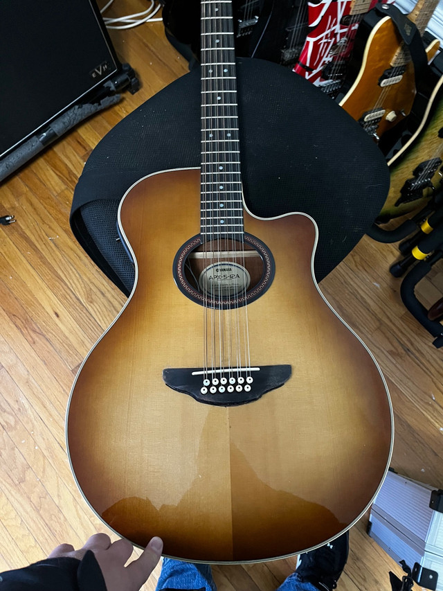 Yamaha APX-5-12A 12 String Acoustic Electric Guitar in Guitars in Cape Breton