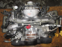 02 05 MOTEUR SUBARU FORESTER LEGACY OUTBACK 2.5L EJ25 ENGINE JDM