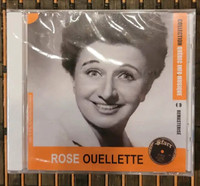 CD Rose Ouellette la poune neuf dans son emballage humour musiqu