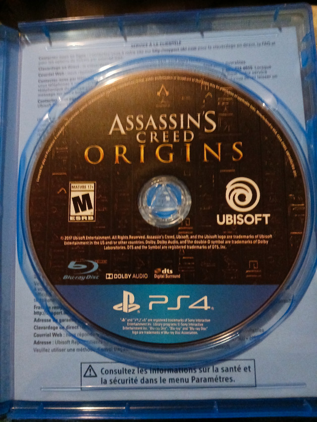 Assassin's Creed Origins PS4 in Sony Playstation 4 in City of Halifax - Image 4