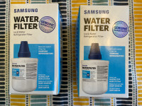 Two brand new Samsung DA29-00003G refridgerator water filters