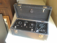 Very old 1930s very rare portable audiometer  (NU-TONE) $260 OBO