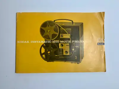 Kodak Instamatic M60 Movie Projector Manual