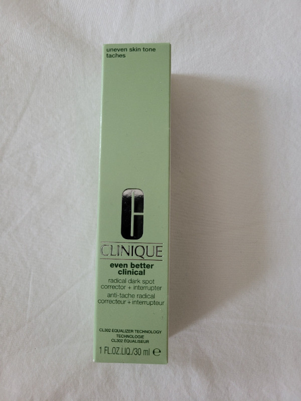 NEW Clinique Even Better Clinical Radical Dark Spot Corrector in Health & Special Needs in Guelph - Image 2