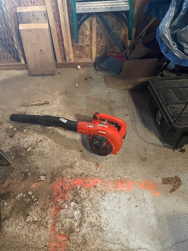 Echo Gas blower with leaf mulcherbagger Lawnmowers & Leaf Blowers