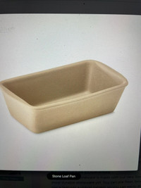 STONE LOAF PAN by Pampered chef BNIB