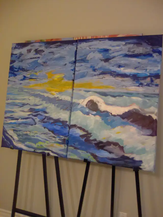 Original painting on canvas in Home Décor & Accents in Ottawa - Image 9