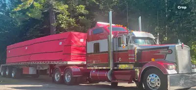 2006 Kenworth W900L 550 Cummings ASX , 18 speeds 391 46 3/4 lock axel weight rating of the steer axl...