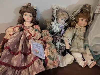 real porcelain dolls, View more