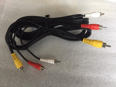 8FT RCA M/Mx3 Audio/Video Cable RCA Style Plugs 3-Male to 3-Male, View more