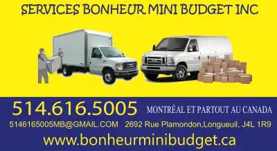 35$ Déménagement Mini budget 24/24 et 7/7 Moving, View more