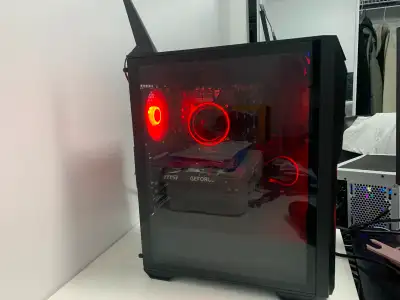 MSI Codex R2 Gaming Desktop PC CPU : Intel i5 14400F GPU : RTX 4060 Ram : DDR5 32GB Storage : 2TB M....