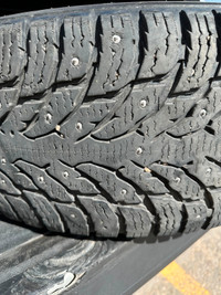 265/70/17 nokian studded winter tires