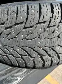 265/70/17 nokian studded winter tires