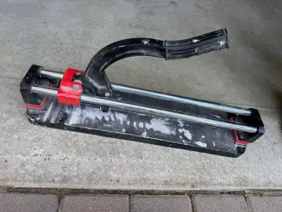 I'm selling a used tile cutter perfect for your next tiling project! It's seen some action, so it's...