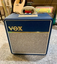 Vox 4 Watt Tube Combo Blue With VX10 Speaker