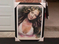 AWESOME Jennifer Lopez ROCK STAR Framed Print