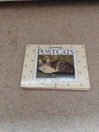 Postcats, Postcards and book.by Lesley Ivory