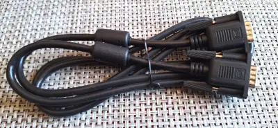 VGA to VGA 5 Feet Cables with Ferrites Computer Monitor, View more