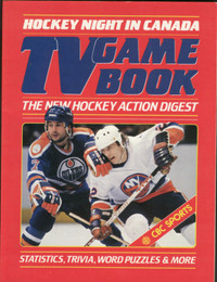 1983 CBC Enterprises Hockey Book Gretzky Bossy Coffey