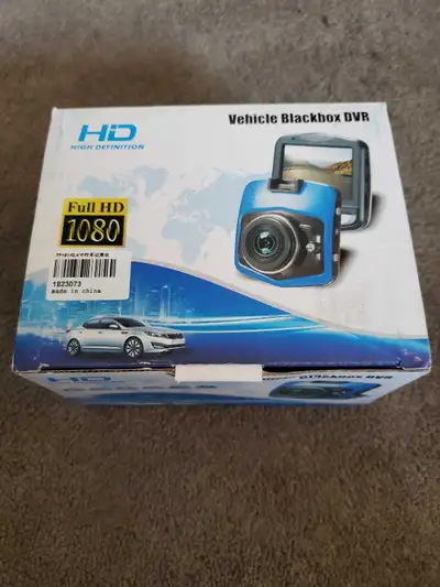 Record your drives with this HD Vehicle Blackbox DVR camera, offering full HD 1080p resolution for c...