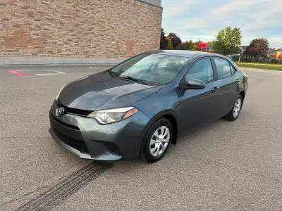 2015 Toyota Corolla LE – LOW KM • CLEAN CARFAX • GAS SAVER,130,302 km Super clean, accident-free Cor...