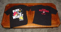 Boys T-Shirts. Size Med Youth 12 / 14. Angry Birds, Red Wings