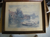 M. Burket Foster's "Horning Ferry" 16" X 20" ART