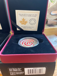 2016 $20 Fine Silver Coin Maple Leaf Maze
