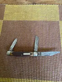 Vintage Schrade Old Timer 340t  Folding Pocket Knife