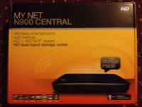 WD My Net N900 Central HD  Router with 1 tb storage