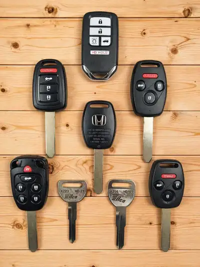 Professional service for car key replacement, duplication, and programming for most vehicle makes an...