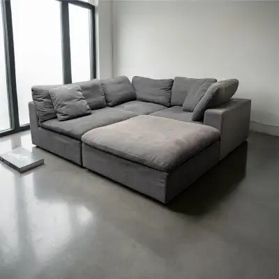 Structube Grey Modular Couch, View more