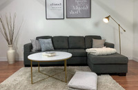 Grey sectional (will deliver)