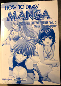 How To Draw Manga Costume Encyclopedia Vol 3 Sexy sports wear