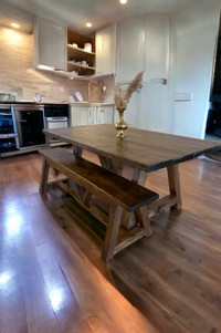 Dining tables custom made prices start at$850.00
