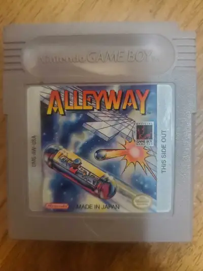 Nintendo Gameboy Games Alleyway, View more
