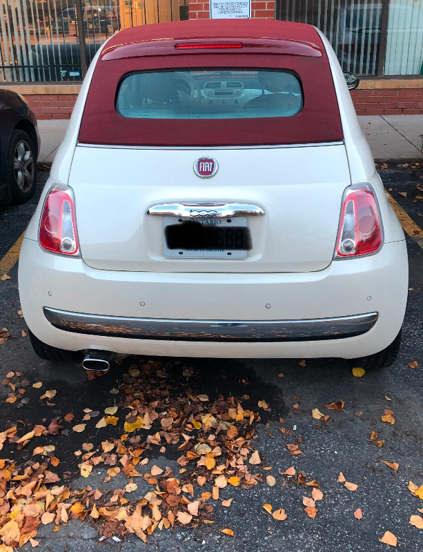 2012 Fiat 500C convertible in Cars & Trucks in Markham / York Region - Image 3