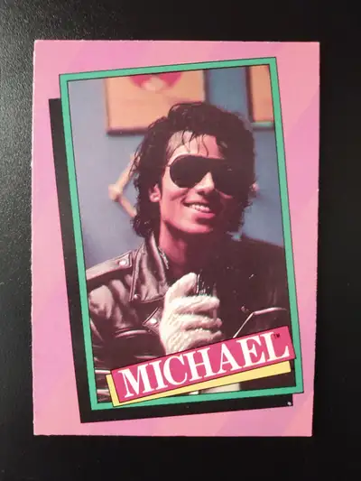 MJJ Productions Inc 7 Cards In Good Condition