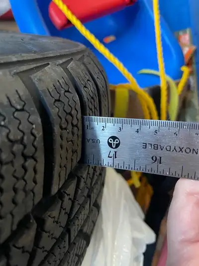 I am selling a set of 2 (two) Dynamo Winter tires, size 205/55R16, perfect for providing enhanced tr...