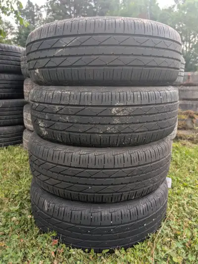 Size: 205/65R15 Brand/Model: Hankook Optimo H426 Quantity: 4 tires (not mounted) Tread: Still some l...