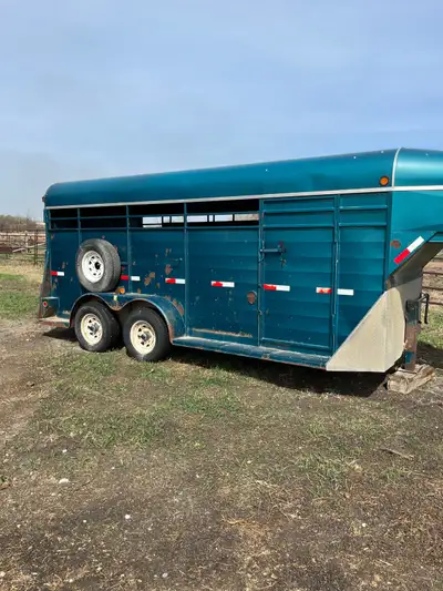 Rubber mat floors, light and brakes worked last time it was used, all tires in good shape. Selling a...