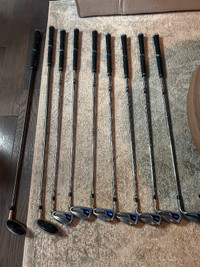 Men’s RH golf irons for sale new grips