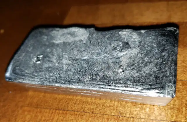 lead ingot ingots lingo fishing target black powder peche plomb in Fishing, Camping & Outdoors in Ottawa - Image 7