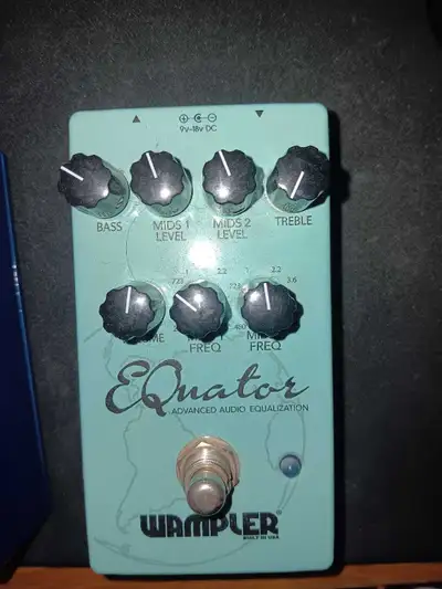 Wampler Equator parametric eq pedal, View more