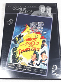 Abbott and Costello Meet Frankenstein (1948) HORROR DVD w/ Bela
