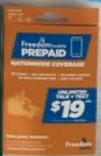 Free Freedom Mobile $25 credit(Pls read instructions.)
